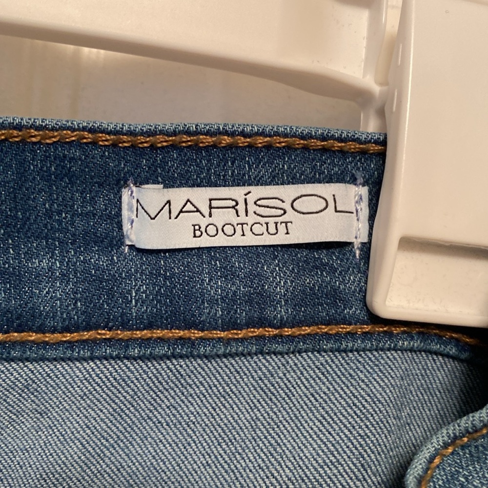 NWOT Sofia Marisol Bootcut Cargo Jeans…size 16W - Picture 5 of 5